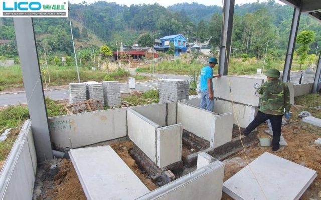 Ưu điểm vượt trội của tấm bê tông nhẹ