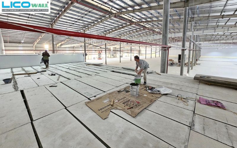 Ưu điểm vượt trội của tấm bê tông nhẹ