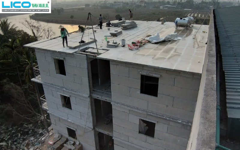 Công trình nhà trọ 3 tầng tại khu CN Tràng Duệ, Hải Phòng