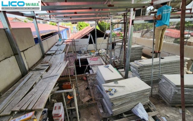 Phân loại các loại tấm bê tông siêu nhẹ