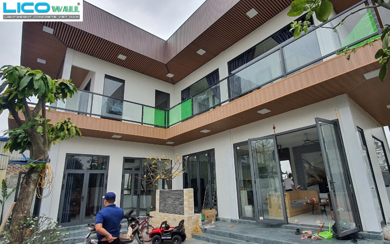 Công trình xây dựng villa 2 tầng tại An Duyên, Tô Hiệu, Thường Tín, Hà Nội
