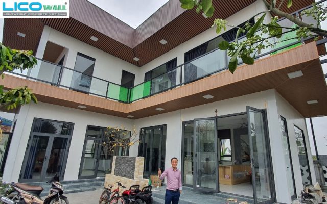 Công trình xây dựng villa 2 tầng tại An Duyên, Tô Hiệu, Thường Tín, Hà Nội