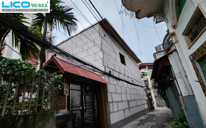 Công trình xây dựng nhà anh Kỳ tại thành phố Bắc Giang