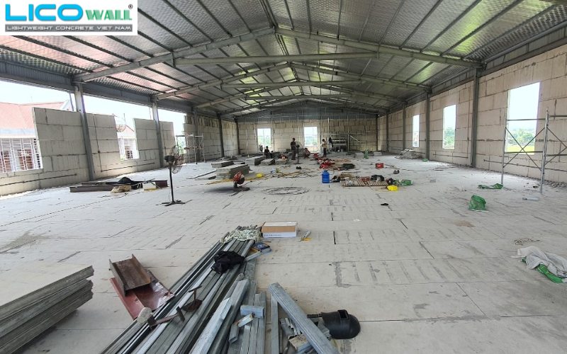 Công trình xây dựng nhà hàng tiệc cưới Phương Thanh tại Nghi Sơn, Thanh Hóa