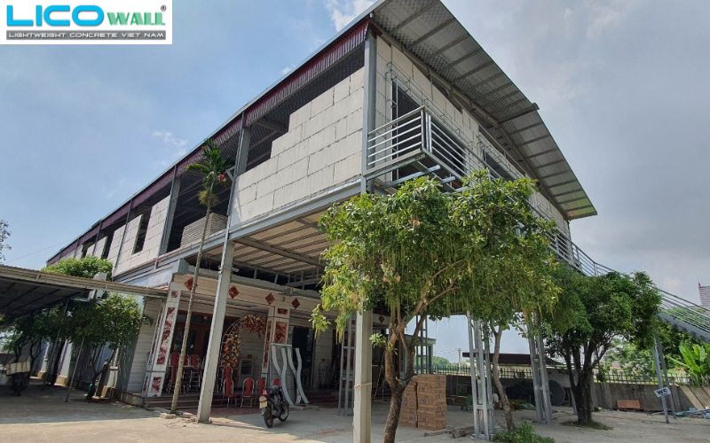 Công trình xây dựng nhà hàng tiệc cưới Phương Thanh tại Nghi Sơn, Thanh Hóa