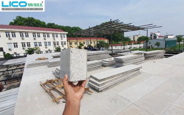 Nhà hàng Đại Hoa, Nguyên Khê, Đông Anh, Hà Nội sử dụng tấm bê tông nhẹ EPS