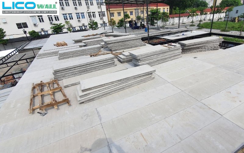 Nhà hàng Đại Hoa, Nguyên Khê, Đông Anh, Hà Nội sử dụng tấm bê tông nhẹ EPS