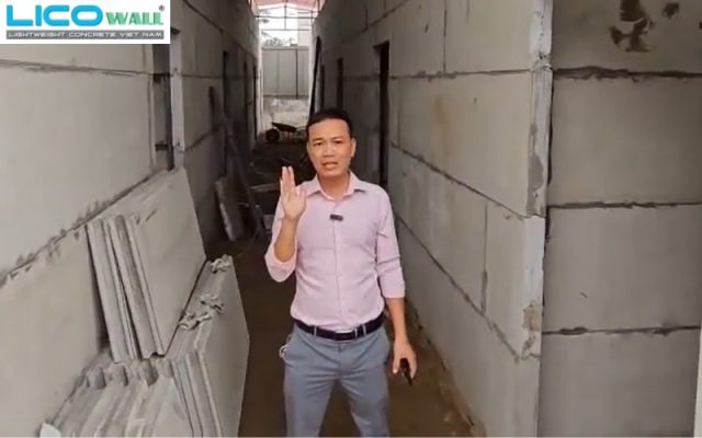 Nhà máy sản xuất tấm bê tông nhẹ Licowall tại Đình Tổ, Thuận Thành, Bắc Ninh