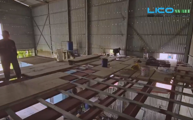 Giá bê tông nhẹ eps theo các kích thước của LICO WALL