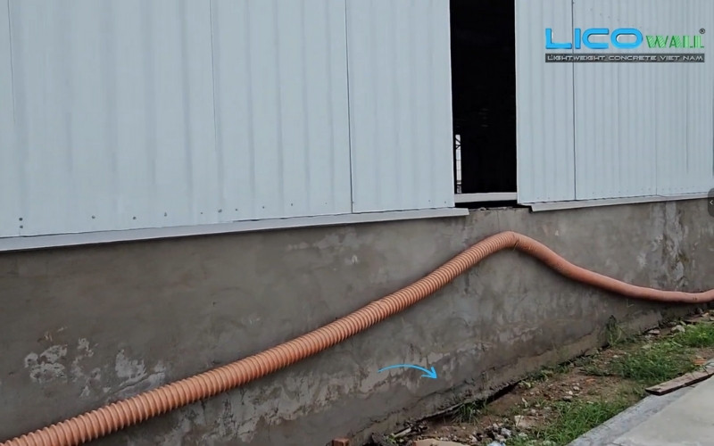 Các khu vực chịu lực như góc tường sát nền thường dẫn đến trường hợp bê tông nhẹ EPS bị nứt