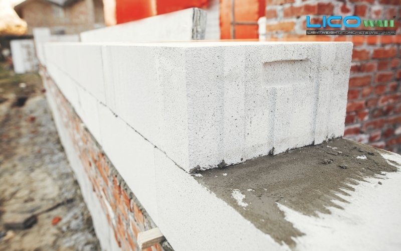 xây tường bằng tấm alc