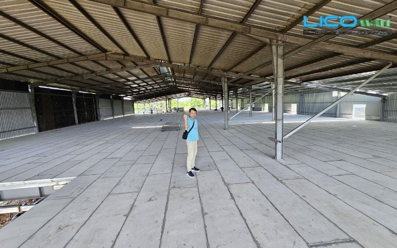 công trình cơi nới tầng bằng bê tông nhẹ EPS