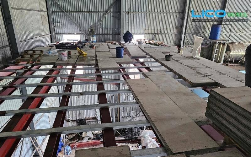 bê tông nhẹ EPS được sử dụng cho việc làm trần, cơi nới tầng, lên tầng,...