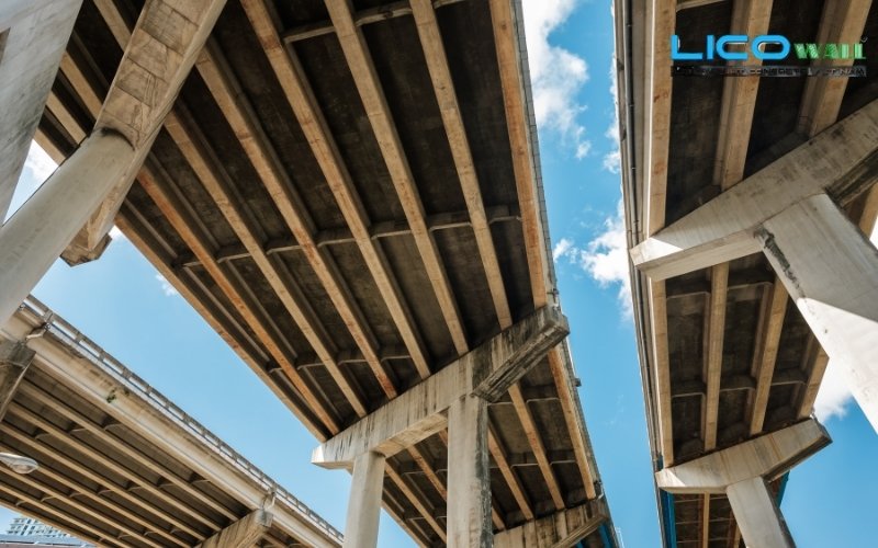 Ứng dụng sàn deck trong công trình xây cầu