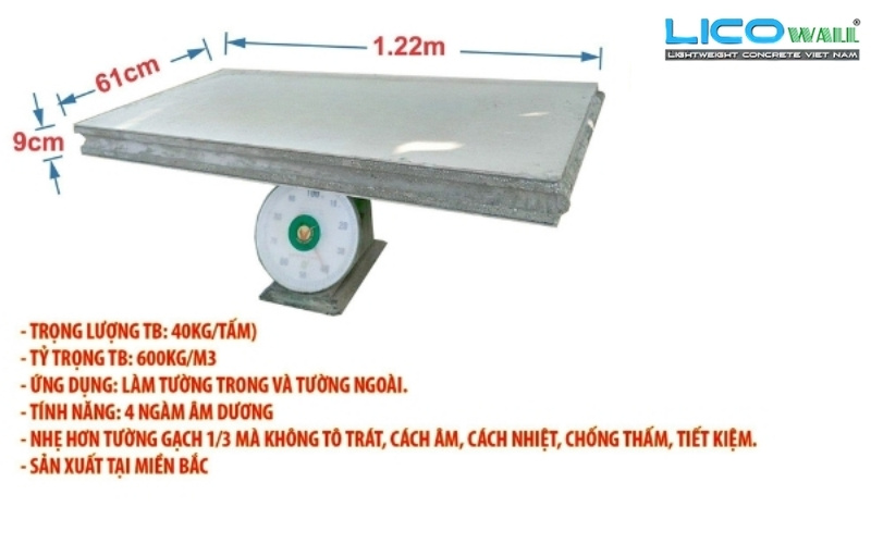 Khi so sánh bê tông nhẹ eps và bê tông thường, bê tông nhẹ eps có ưu thế vượt trội về khối lượng