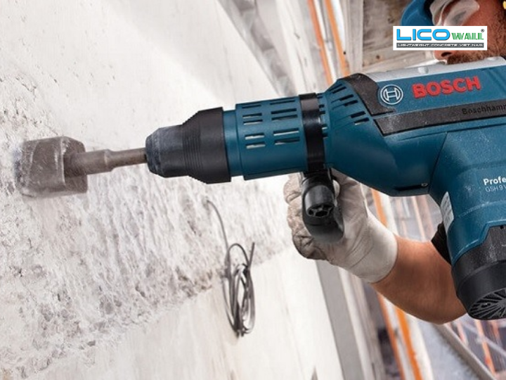 Máy Đục Bê Tông Nhẹ - 2