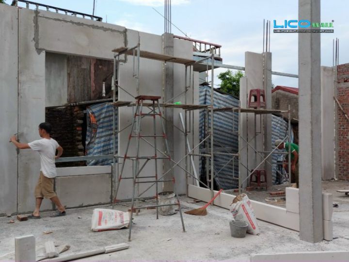 Xây Phòng Karaoke Bằng Bê Tông Nhẹ - 2