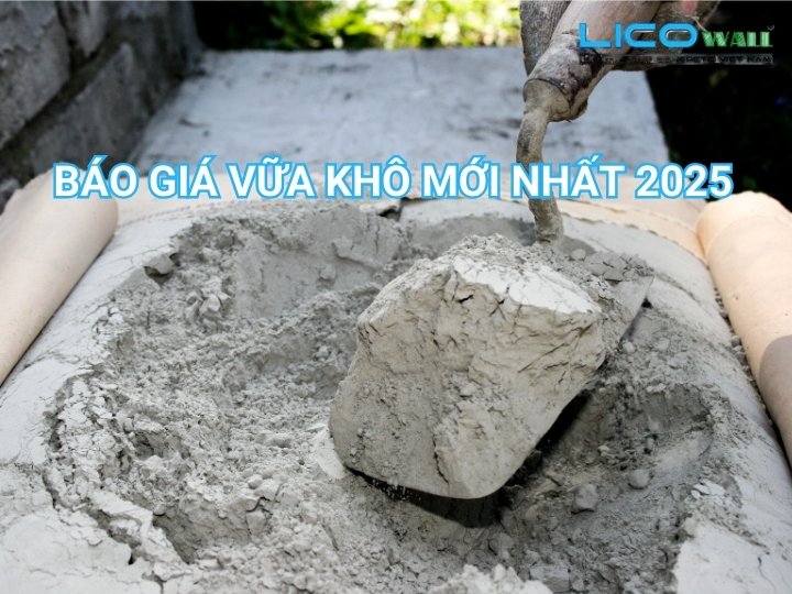 Báo giá vữa khô