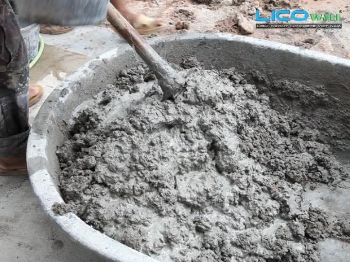 Định mức tiêu hao vữa khô trộn sẵn Mova