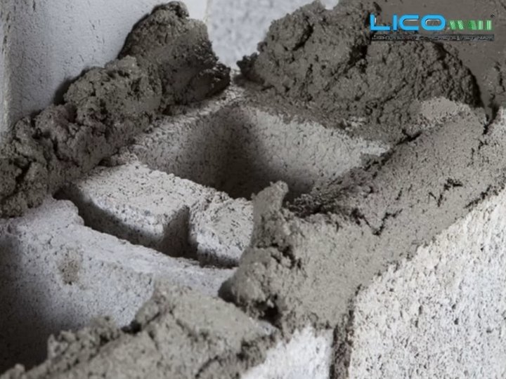 Hướng dẫn sử dụng vữa khô trộn sẵn Mova