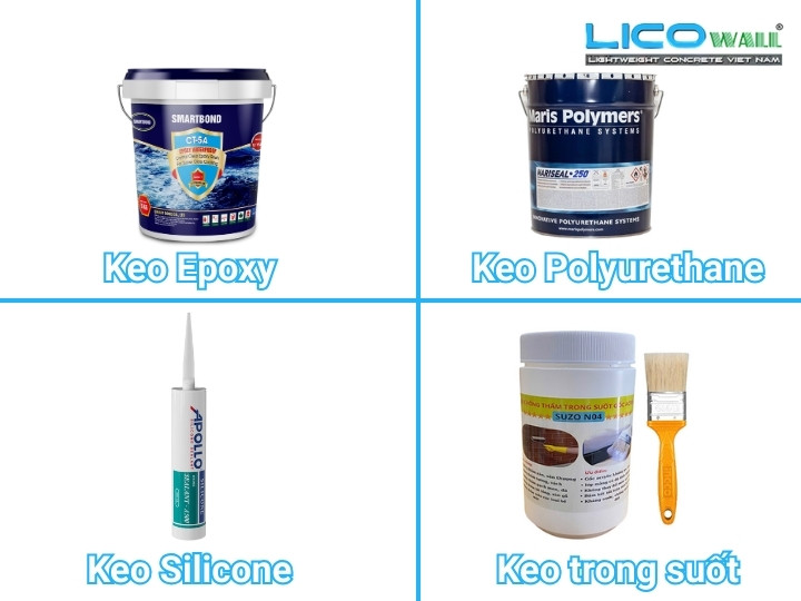 Các loại keo chống thấm