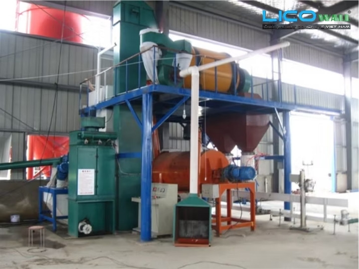 Dây chuyền sản xuất vữa khô