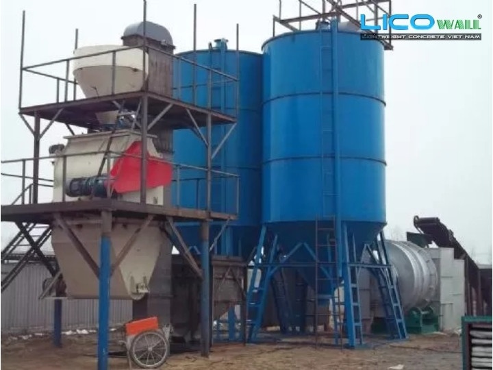 Nguyên lí hoạt động dây chuyền sản xuất vữa khô