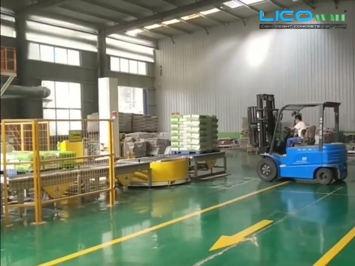 Dây chuyền sản xuất vữa khô