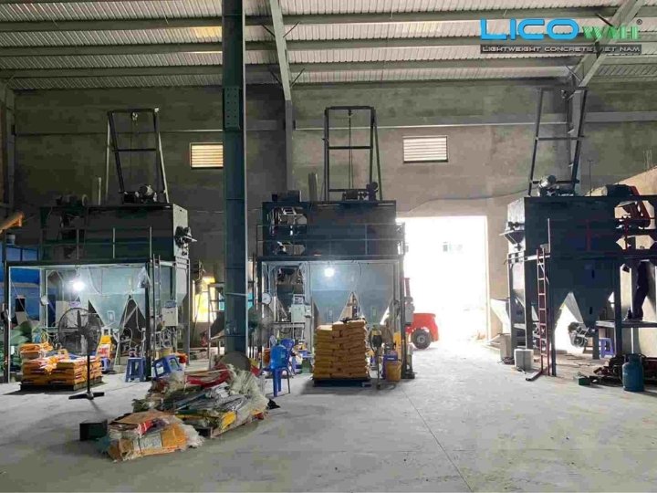 Các loại dây chuyền sản xuất vữa khô