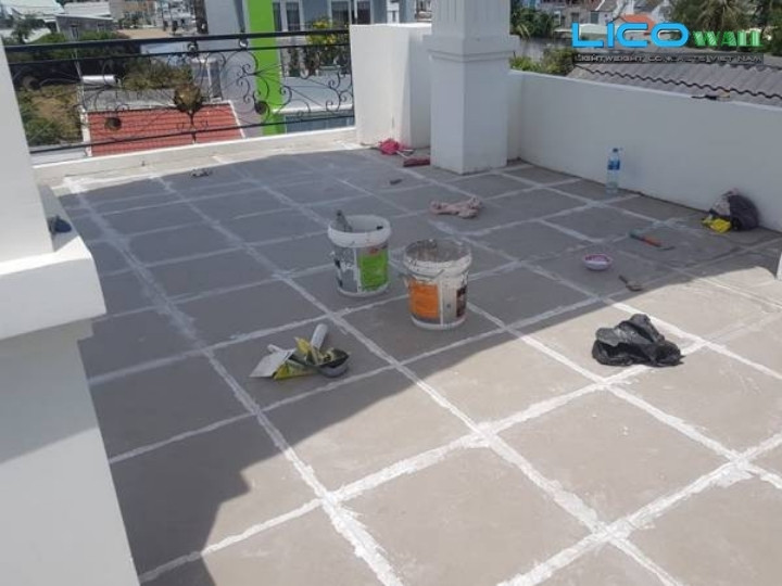 Định mức keo dán gạch ngoài trời