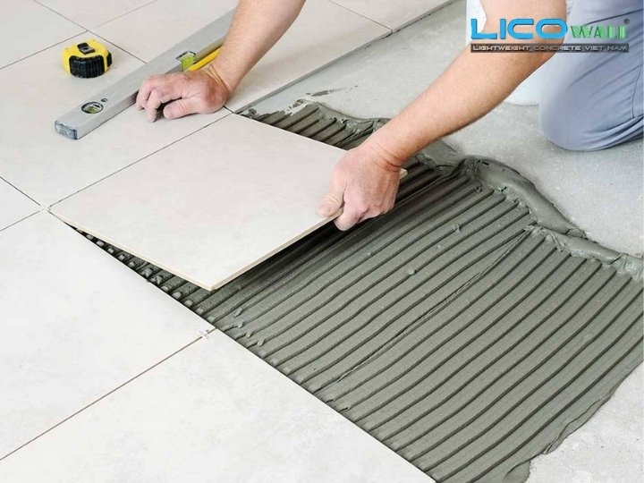 Định mức keo dán gạch 