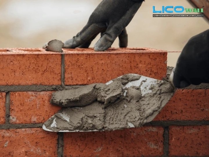 Hướng dẫn dùng vữa xây trộn sẵn 