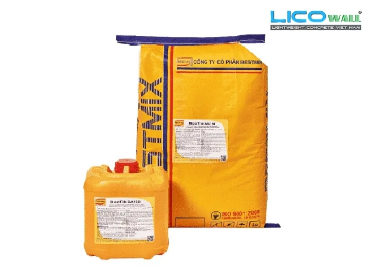 Keo dán gạch ốp tường gốc polymer