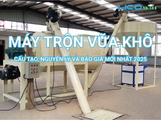 Máy trộn vữa khô