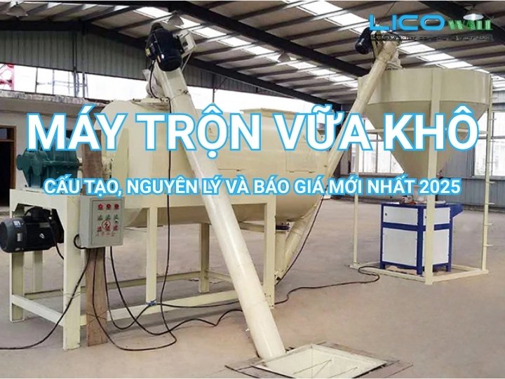 Máy trộn vữa khô