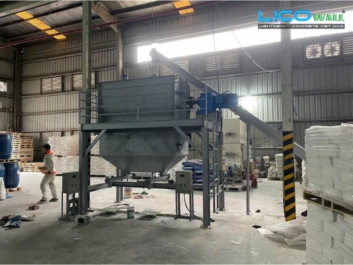 Giá máy trộn vữa khô