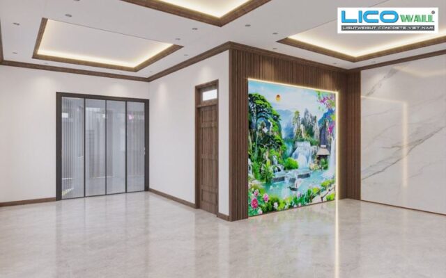 Tấm nhựa ốp tường nano