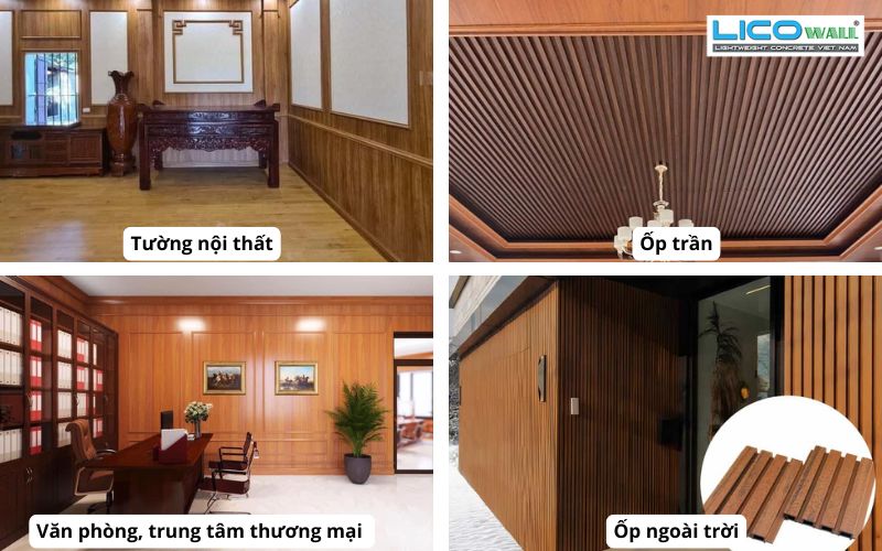 Ứng dụng thực tế của ốp nhựa nano