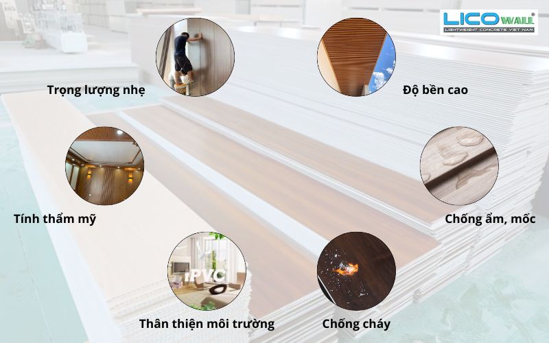 Đặc điểm nổi bật của tấm ốp nhựa nano