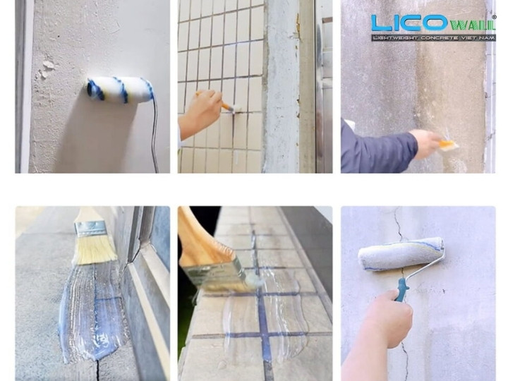 Ứng dụng keo chống thấm