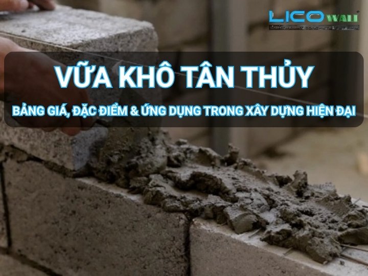 Vữa khô Tân Thủy