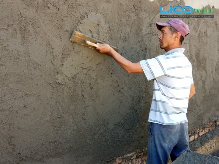 Hướng dẫn sử dụng vữa khô Tân Thủy