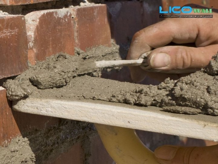 Hướng dẫn thi công vữa khô trộn sẵn Insee