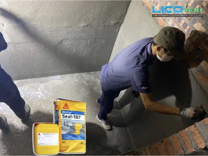 Thông số vữa khô trộn sẵn Sika