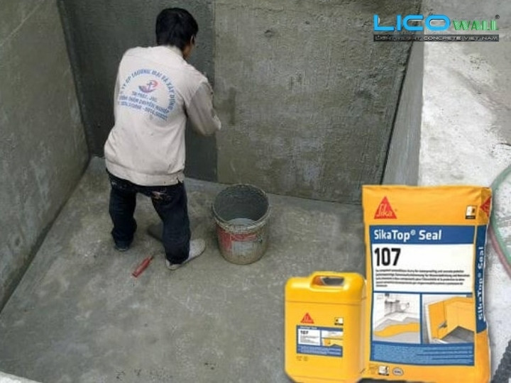 Vữa khô trộn sẵn Sika