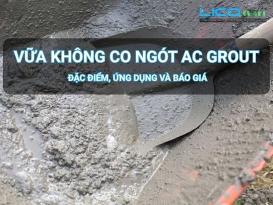 Vữa không co ngótAAc Grout