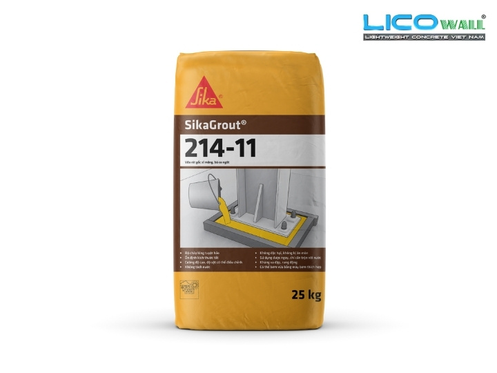 Vữa không co ngót Sikagrout là gì