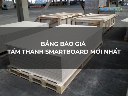 Bảng Báo Giá Tấm Thanh Smartboard Mới Nhất