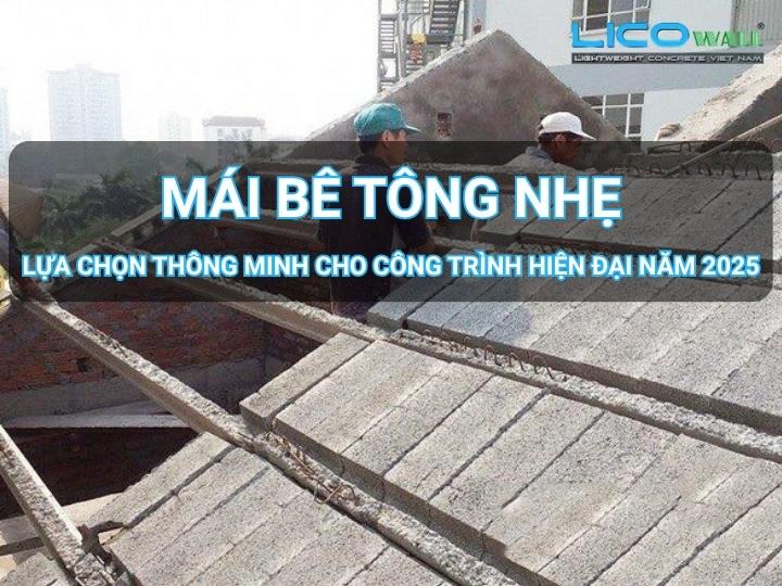 Mái bê tông nhẹ