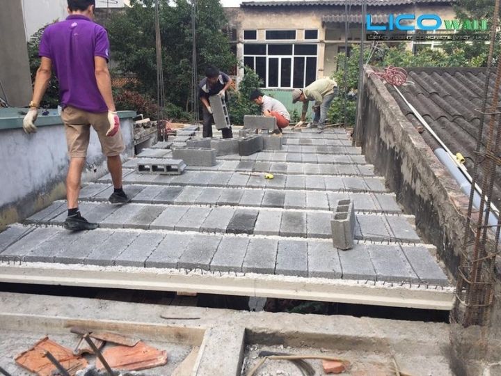 Mái bê tông nhẹ